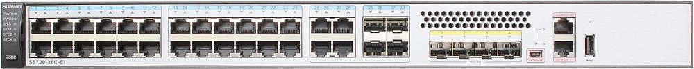 Коммутатор 28GE/4DP 4SFP+ 1SL S5720-36C-EI-AC HUAWEI фото 2