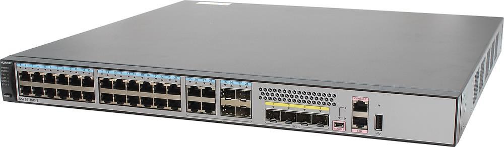 Коммутатор 28GE/4DP 4SFP+ 1SL S5720-36C-EI-AC HUAWEI фото 5