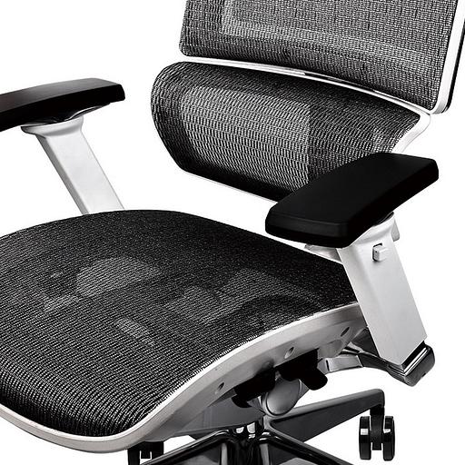 CYBERCHAIR E500 White,Comfort size,4D (526494) фото 6