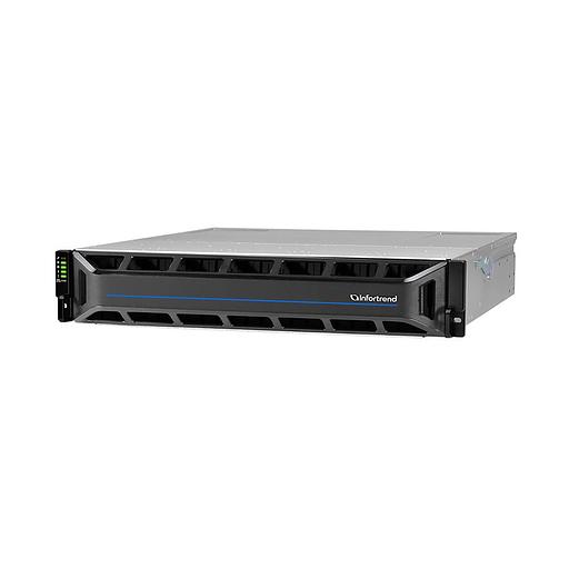 EonStor GS3025R02CBFD-8U32 (25x2.5 SAS/SATA, 2U, Cloud-Integrated Unified Storage, Dual Redundant Controllers (4x4GB Cache, 8x10Gb SFP+ ports, 4 FREE host board slots, 4x12Gb SAS ext ports, 2x SuperCapacitor+Flash+FAN Module, 2x530W), Rackmount Kit) фото 2