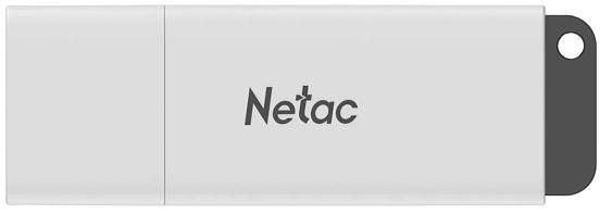 Флеш Диск Netac 16Gb U185 NT03U185N-016G-20WH USB2.0 белый фото 1