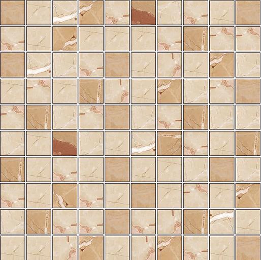 Мозаика керамическая Armonia Benidorm Mix 2 Dorado/Crema 30,8x30,8 фото 1