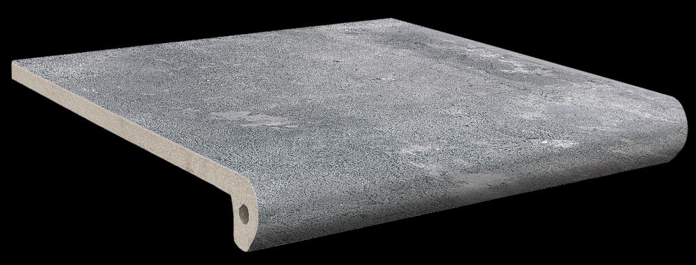 Ступень клинкерная фронтальная Exagres Lucca Grigio Peldano ML 33x33 фото 1