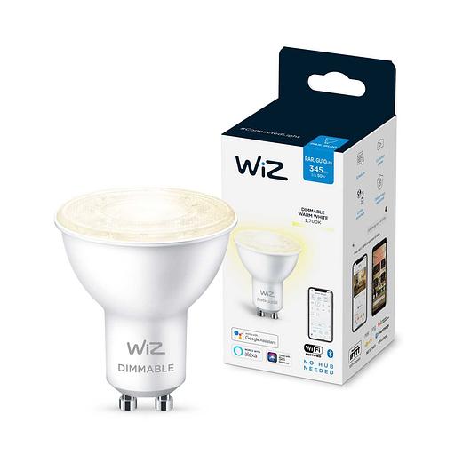 Лампа светодиодная WiZ Wi-Fi BLE 50W GU10 927 DIM 1PF/6 фото 7
