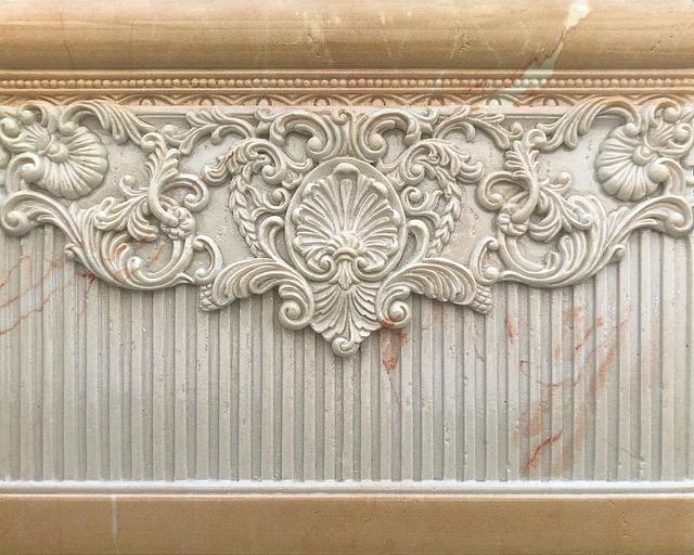 Бордюр настенный Armonia Benidorm Isabel Dorado Zocalo 20x25 фото 1