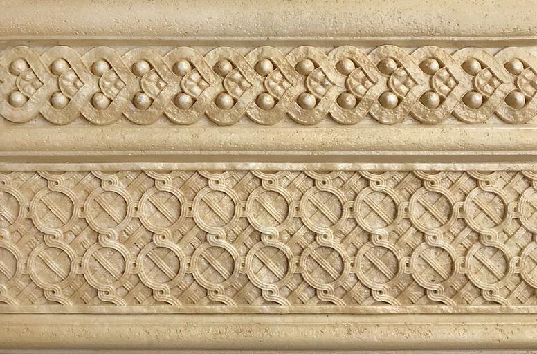 Бордюр настенный Armonia Travertino Antico Sand Zocalo 16,5x25 фото 1