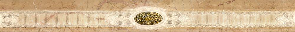 Бордюр настенный Kerasol Alicante Cenefa Dorado 10x90 фото 1