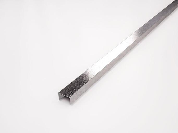 Профиль из нержавеющей стали Kerasol Inox Pencil Lija (Esmerilado-K) матовый 15x8x2500 фото 1