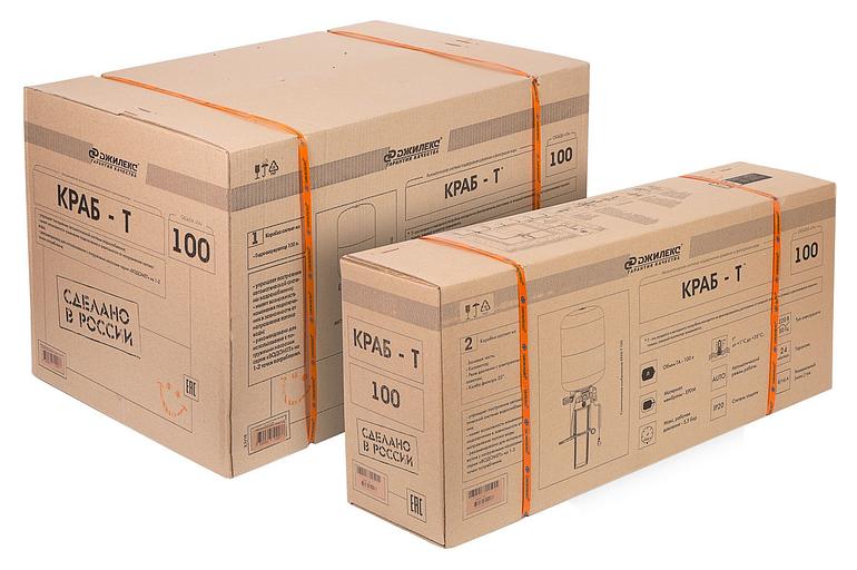 Комплект автоматизации Джилекс КРАБ-Т 100 1" (в комп.:10 предметов) голубой черный (9092) фото 7