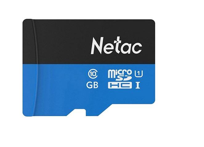 Флеш карта microSDHC 8Gb Class10 Netac NT02P500STN-008G-S P500 w/o adapter фото 1