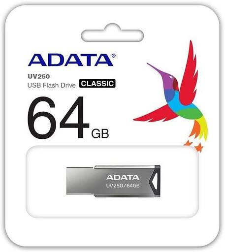 Флеш Диск A-Data 64Gb UV250 AUV250-64G-RBK USB2.0 черный фото 3