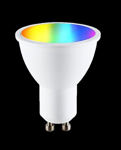 Светодиодная лампа GU10 Moes Smart LED Bulb GU10 модели WB-TD-RWW-GU10 фото 1