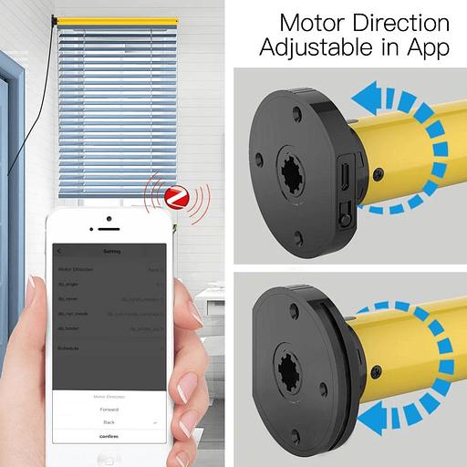 Привод MOES Motor ZC-AM25, Zigbee, DC 5В, 1600 мА фото 3