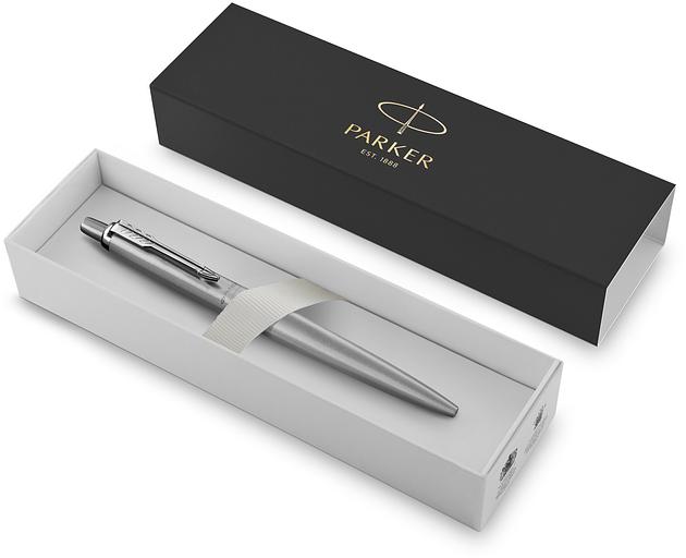 Ручка шариков. Parker Jotter Monochrome XL SE20 (CW2122756) серый M син. черн. подар.кор. фото 3
