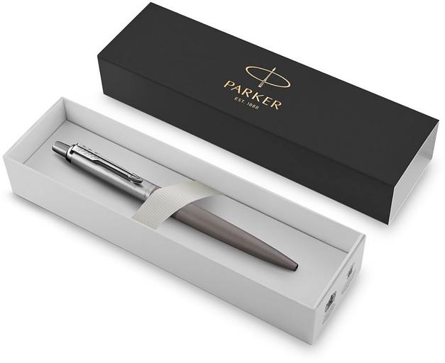 Ручка шариков. Parker Jotter XL K69 (CW2068360) Matte Grey CT M син. черн. подар.кор. фото 3