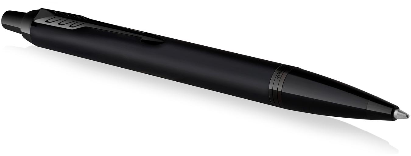 Ручка шариков. Parker IM Achromatic K317 (CW2127618) Matt Black M син. черн. подар.кор. фото 2