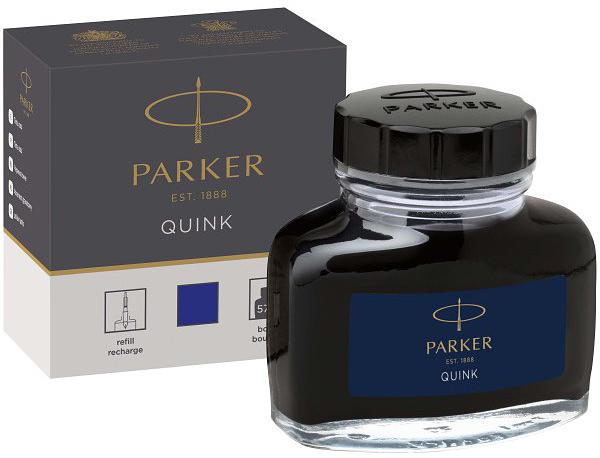 Флакон с чернилами Parker Quink Ink Z13 (CW1950376) синие чернила 57мл для ручек перьевых фото 1