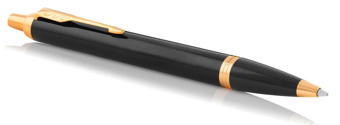 Ручка шариков. Parker IM Core K321 (CW1931666) Black GT M син. черн. подар.кор. фото 2