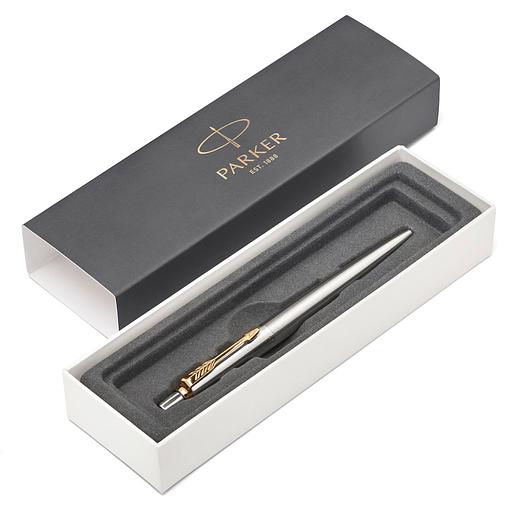 Ручка шариков. Parker Jotter Core K691 (CW1953182) Stainless Steel GT M син. черн. подар.кор. фото 3