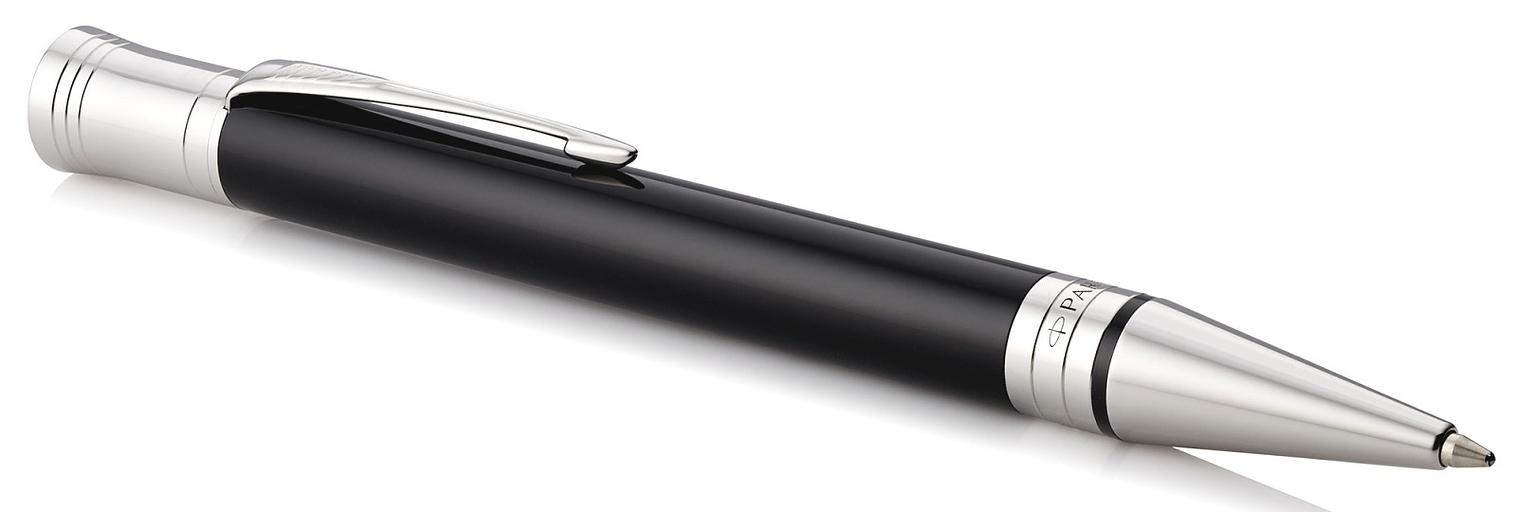 Ручка шариков. Parker Duofold K74 (CW1931390) Black CT M черн. черн. подар.кор. фото 2