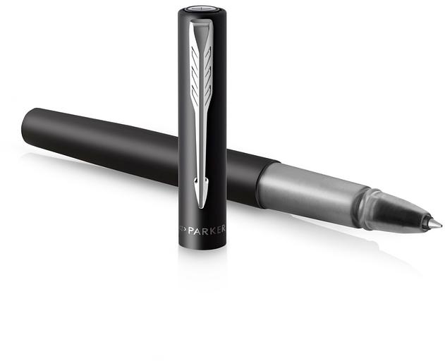 Ручка роллер Parker Vector XL (CW2159774) Black CT F черн. черн. подар.кор. фото 3