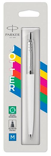 Ручка шариков. Parker Jotter Original K60 (CW2096874) белый M син. черн. блистер фото 2
