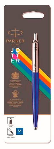 Ручка шариков. Parker Jotter Color (CW2076052) голубой M син. черн. блистер фото 1