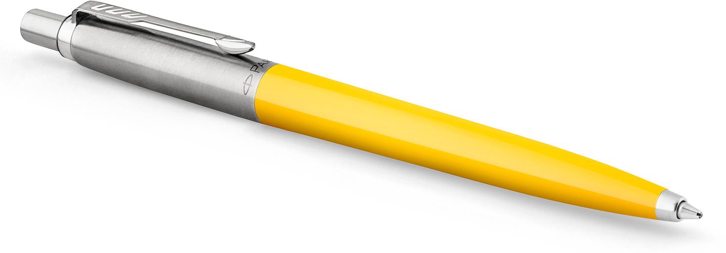 Ручка шариков. Parker Jotter Color (CW2076056) желтый M син. черн. блистер фото 3