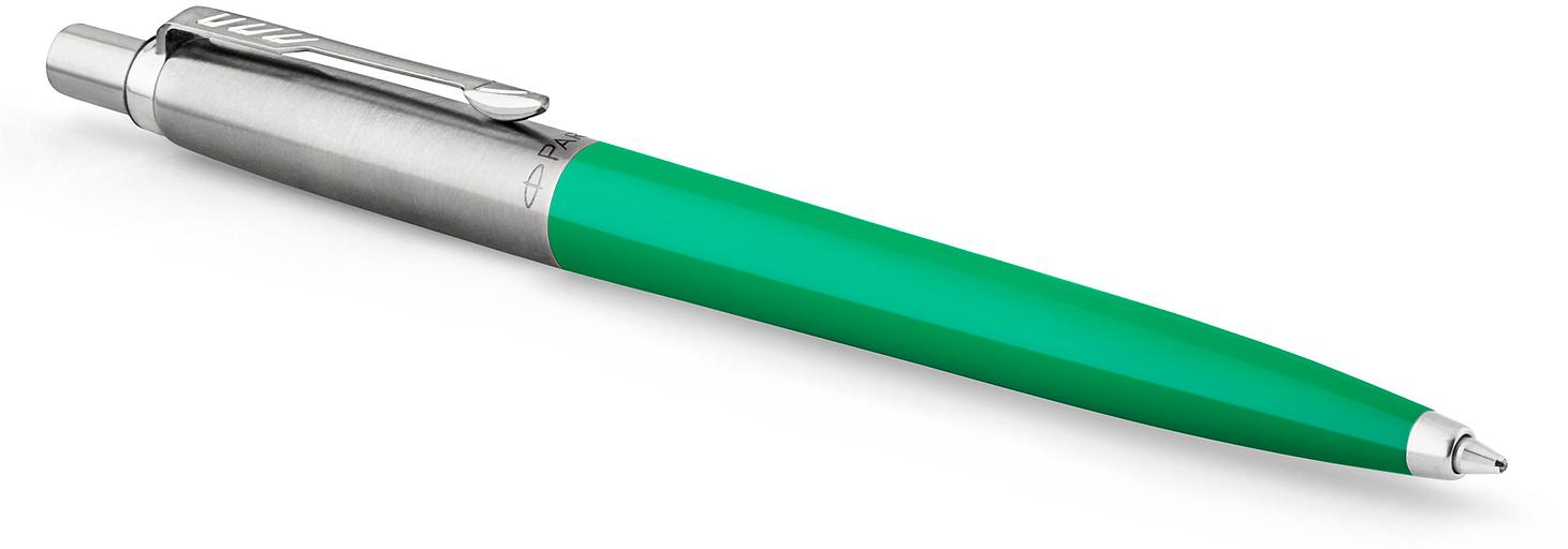 Ручка шариков. Parker Jotter Color (CW2076058) зеленый M син. черн. блистер фото 2