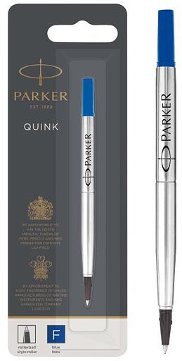 Стержень роллер Parker Quink RB Z01 (CW1950322) F синие чернила блистер (1шт) фото 1