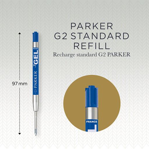 Стержень гелевый Parker Quink GEL Z05 (CW1950346) M синие чернила для ручек шариковых блистер фото 3