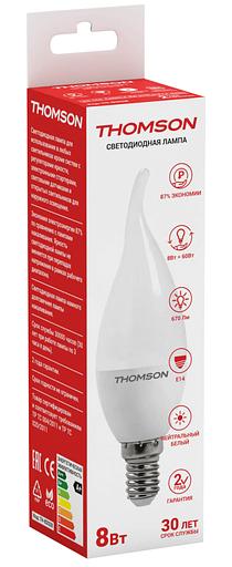 THOMSON LED TAIL CANDLE 8W 670Lm E14 4000K TH-B2028 фото 1