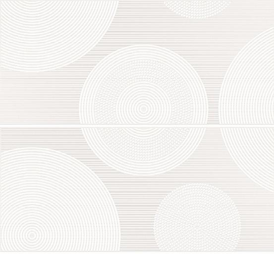 Плитка керамическая CERSANIT Tiffany 440х400 панно белый 13949 (TV2F052) фото 1