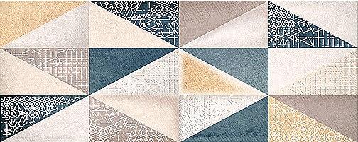 Плитка керамическая AZORI Eclipse 505x201 декор Indigo Mix фото 1