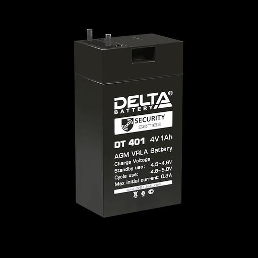 Delta DT 401 (1 А\ч, 4В) свинцово- кислотный аккумулятор фото 1