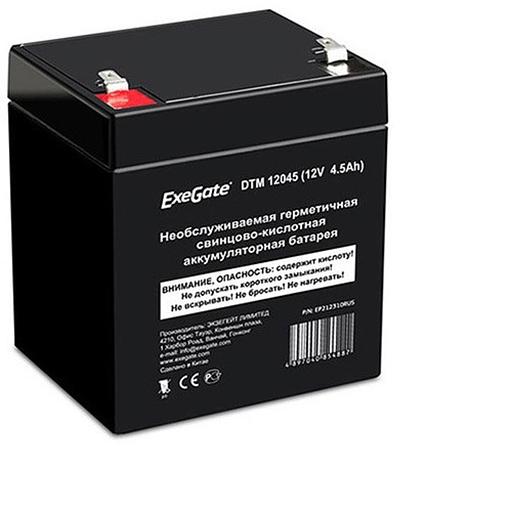 Exegate EX282945RUS Аккумуляторная батарея DTM 6012 (6V 1.2Ah, клеммы F1) фото 1