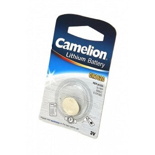 Camelion CR1620 BL-1 (CR1620-BP1, батарейка литиевая,3V) (1 шт. в уп-ке) фото 1