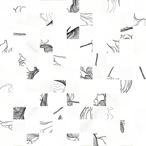 Плитка керамическая MEISSEN Elegance 300x300 декор белый мозаичный 14574 (EG2O051) фото 1