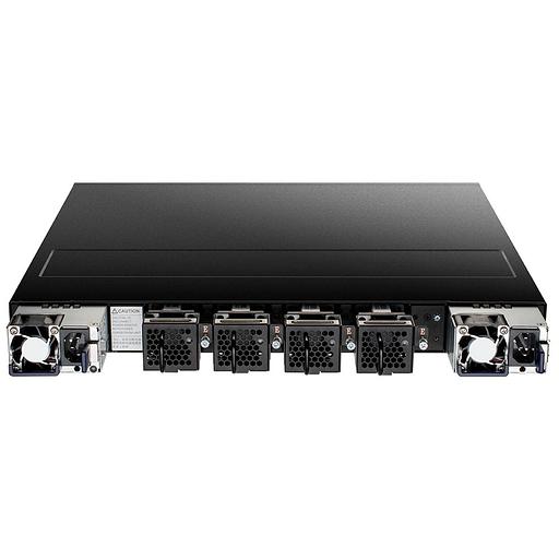 D-Link DXS-5000-54S/A1ASI Управляемый L3 коммутатор с 48 портами 10GBase-X SFP+, 6 портами 40GBase-X QSFP+, 2 источниками питания AC и 4 вентиляторами фото 4