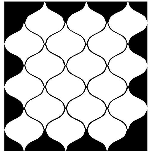 Плитка керамическая MEISSEN Ocean Romance 290x281 мозаика белый 13248 (ONR-WIN051) фото 1