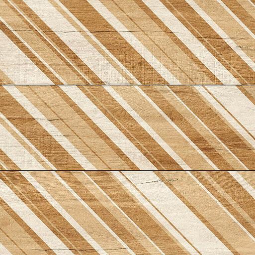 Керамический гранит GRASARO Home Wood 600x200 бежевый декор G-80/MR/d01 фото 1