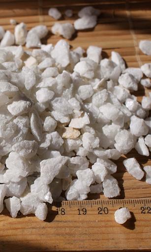 Крошка декоративный щебень Белый /тн (5-10 мм) фото 1