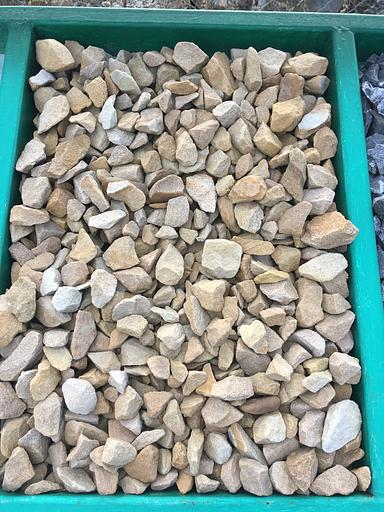 Крошка декоративный щебень Жёлтый /тн (20-40 мм) фото 1