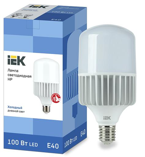 IEK LLE-HP-100-230-65-E40 Лампа светодиодная HP 100Вт 230В 6500К E40 фото 1