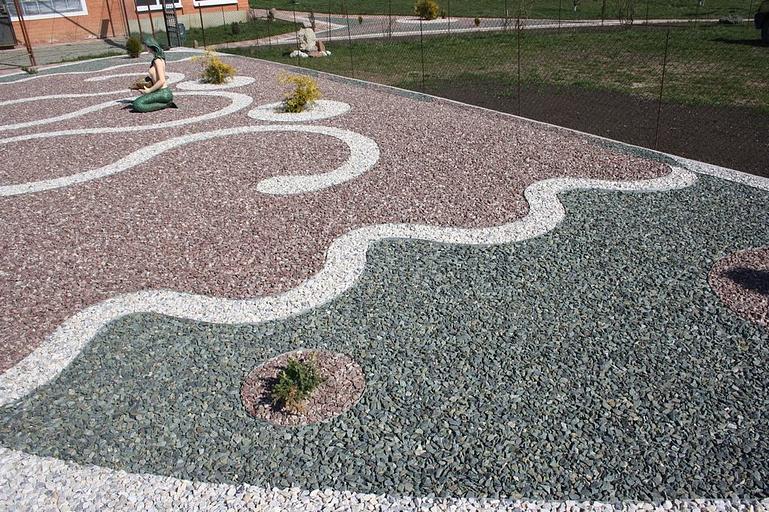 Крошка декоративный щебень Зелёный /тн (40-60 мм) фото 1