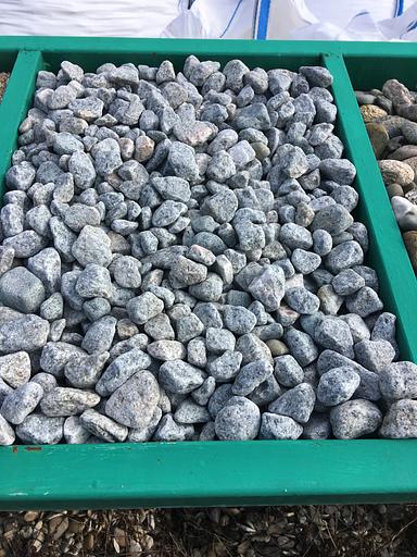 Галька декоративный щебень галтованный Зелёный /тн (20-40 мм) фото 1