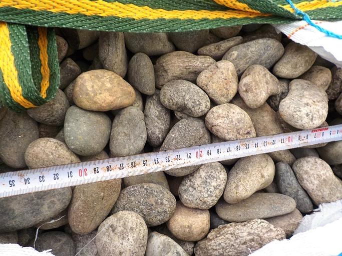 Галька камень речной Серый /тн (20-40 мм) фото 1