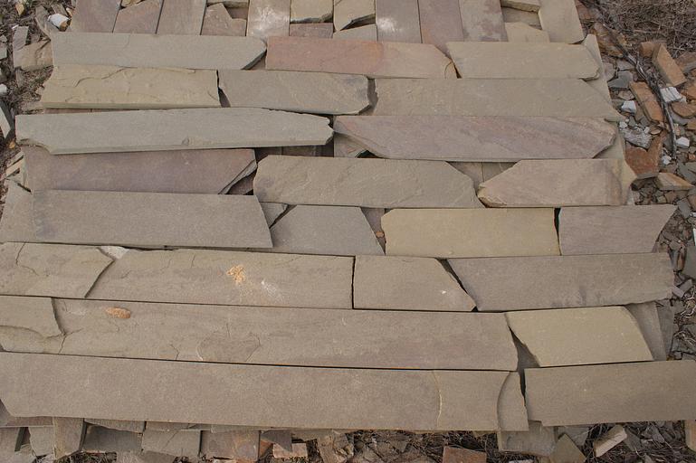 Плитка песчаник пиленный с 2-х сторон Серый /м2 (30 мм) фото 1