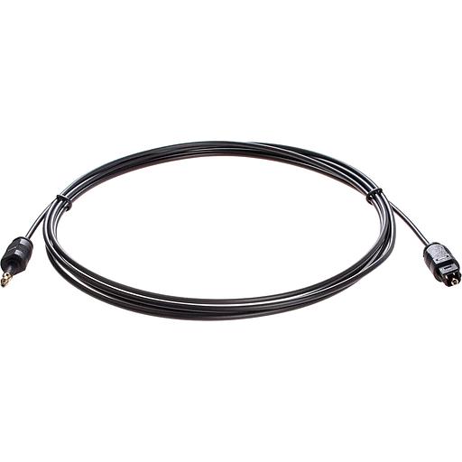 Оптический кабель (Toslink)-M -- >(Toslink)-miniM,2m, Telecom VCOM Кабель Telecom Toslink (m)/Toslink mini (m) - 2 м (TOC2023-2M) фото 6