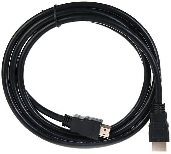 Кабель HDMI-19M --- HDMI-19M ver 2.0+3D/Ethernet,2m Telecom VCOM Telecom HDMI (m) - HDMI (m) 2м (TCG200-2M) фото 1